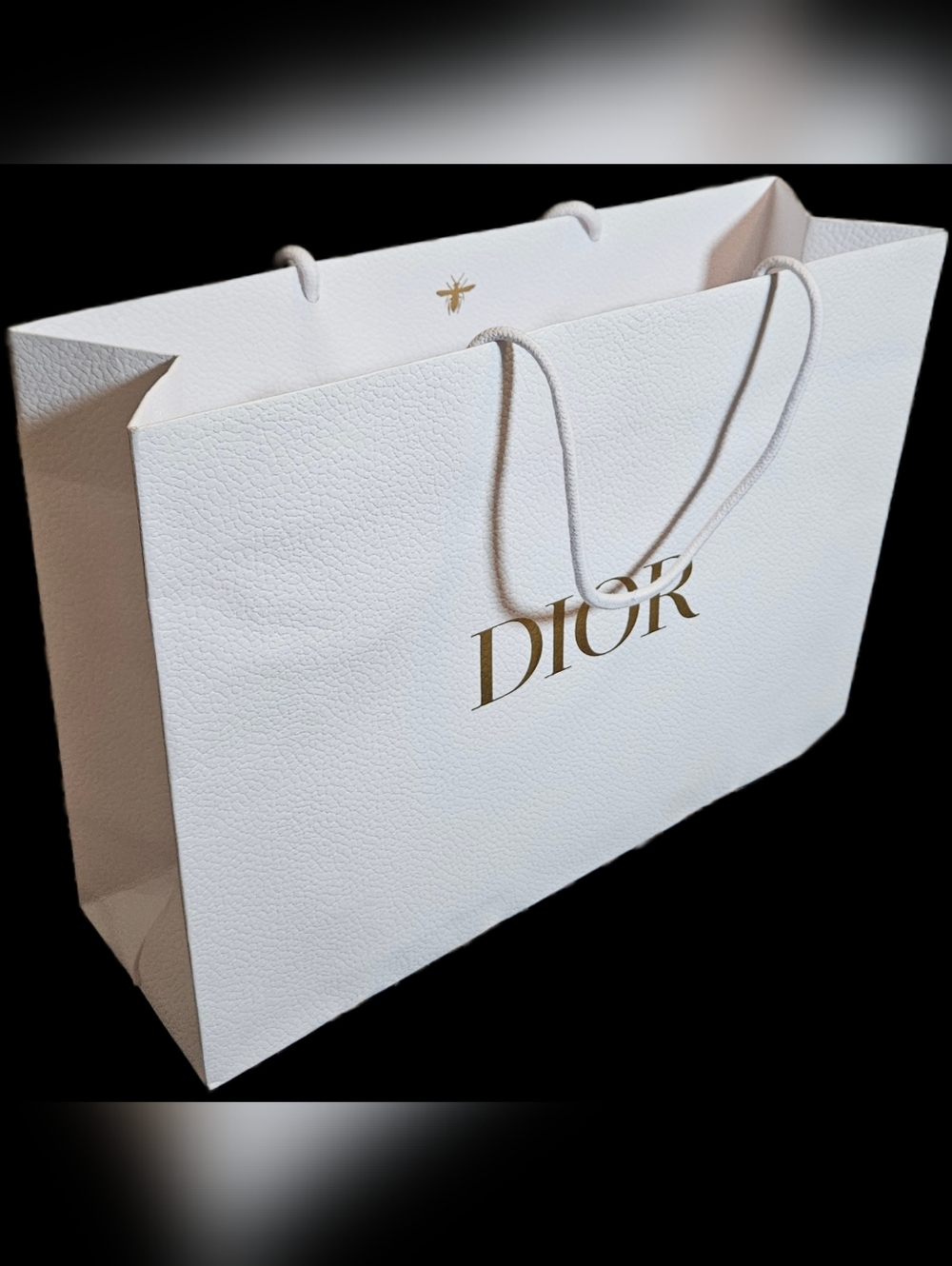 Dior XL Shopping Bag Gold Bee Book Tote Lady Dior Luxury Replacement Packaging